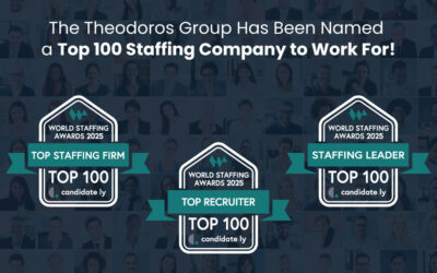 The Theodoros Group Named a Top 100 Staffing Company to Work For!